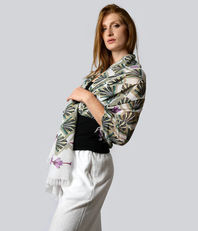 Foulard Bamboo Art  Erté Innbamboo