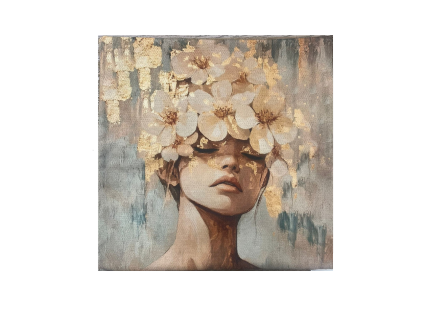 Fodera Cuscino Fantasia Donna fiori