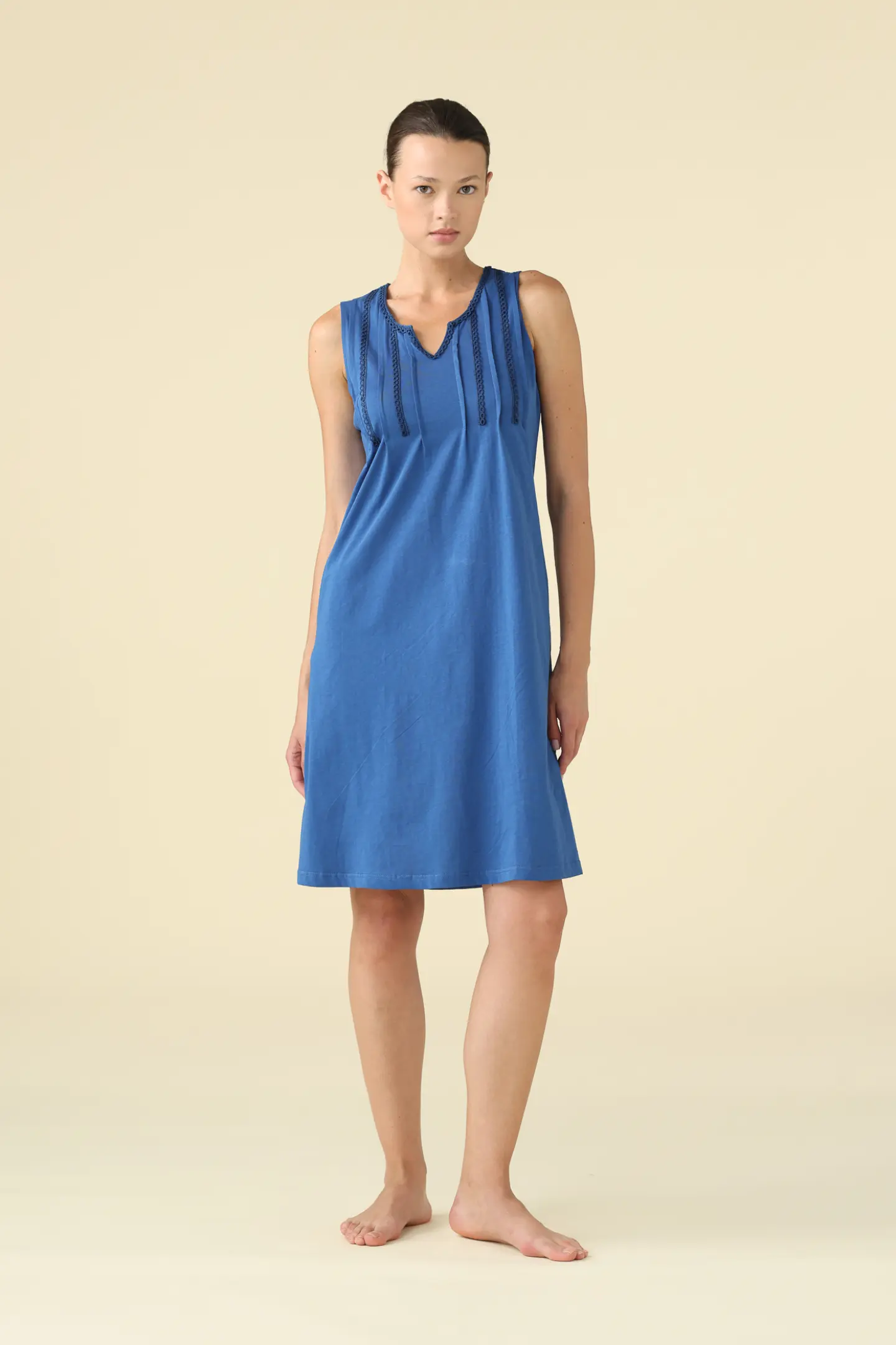 Abitino donna estivo in cotone articolo floret.