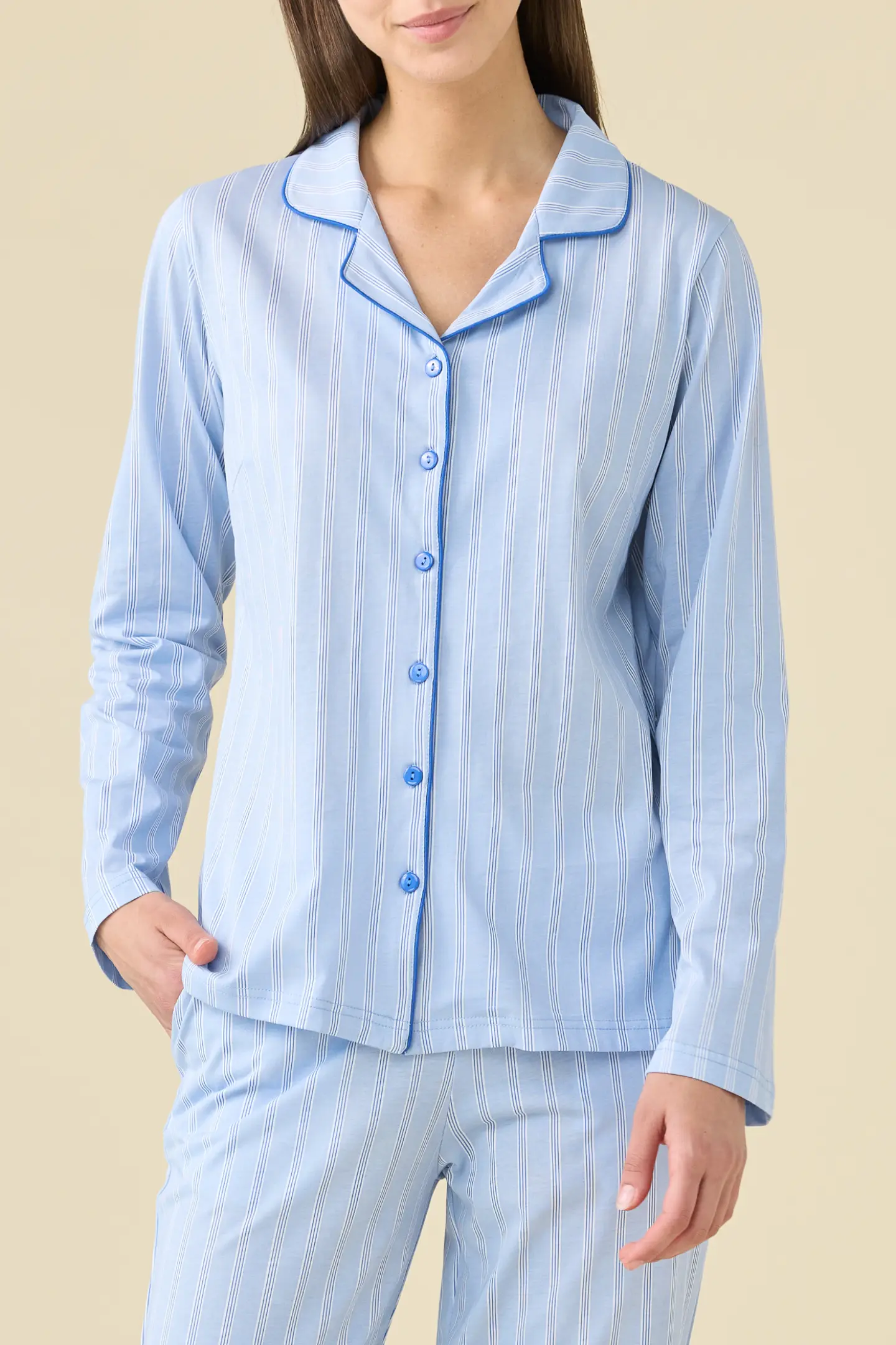Pigiama donna estivo in cotone articolo bloom