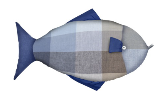 Cuscino a forma di pesce 