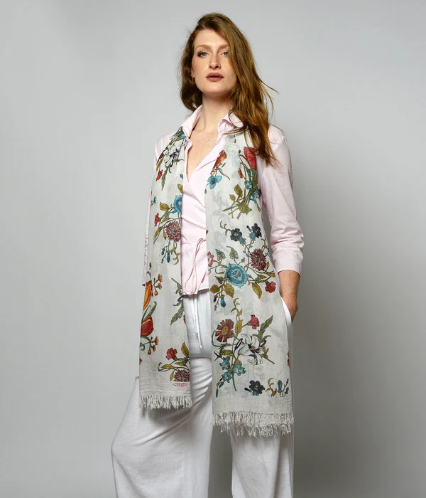 Foulard Bamboo Art Botticelli Innbamboo